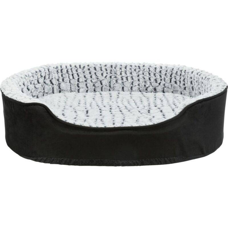 foto del prodotto vital cuccia lino nero grigio 60 45cm