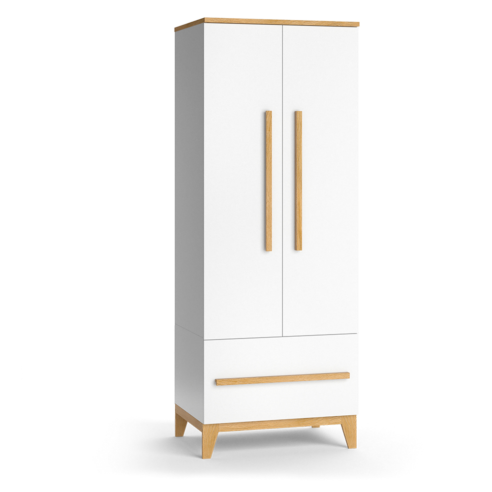 foto del prodotto vitalispa guardaroba per bambini bianco 53.4 x 186.8 cm