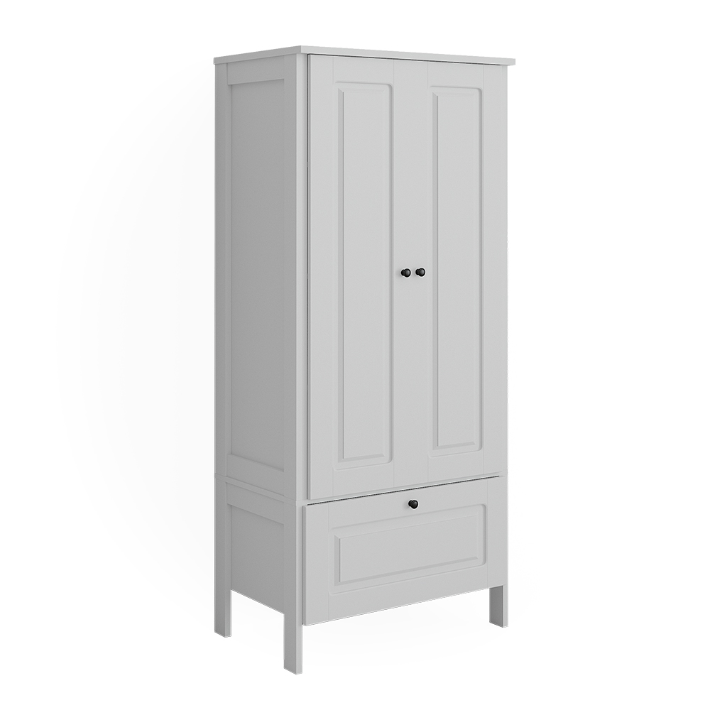 foto del prodotto vitalispa guardaroba per bambini bianco 83.3 x 187 cm