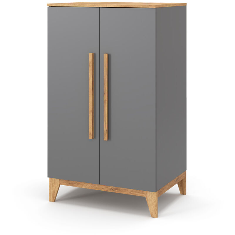 foto del prodotto vitalispa guardaroba per bambini malia, grigio, 70 x 120 cm