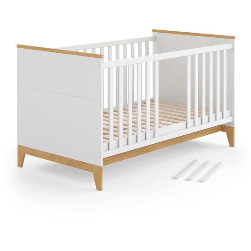 foto del prodotto vitalispa lettino per bambini malia, bianco, 70x140 cm