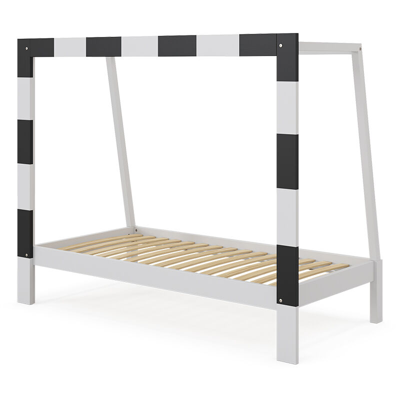 foto del prodotto vitalispa letto per bambini fu balltor, bianco, senza materasso