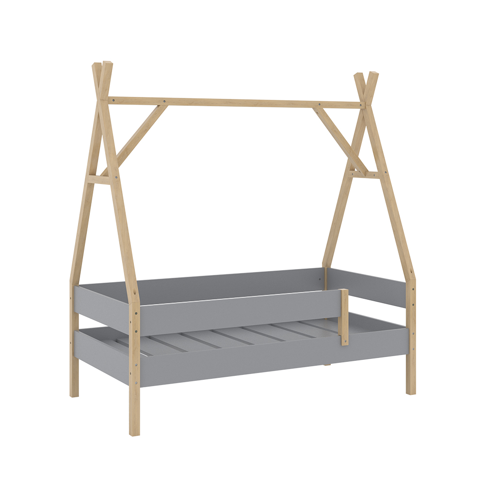 foto del prodotto vitalispa letto per bambini grigio 80x160 cm