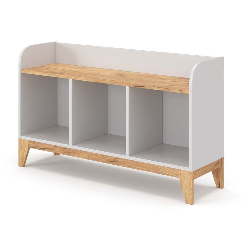 foto del prodotto vitalispa scaffale per bambini malia, bianco, 107.2 x 63.8 cm