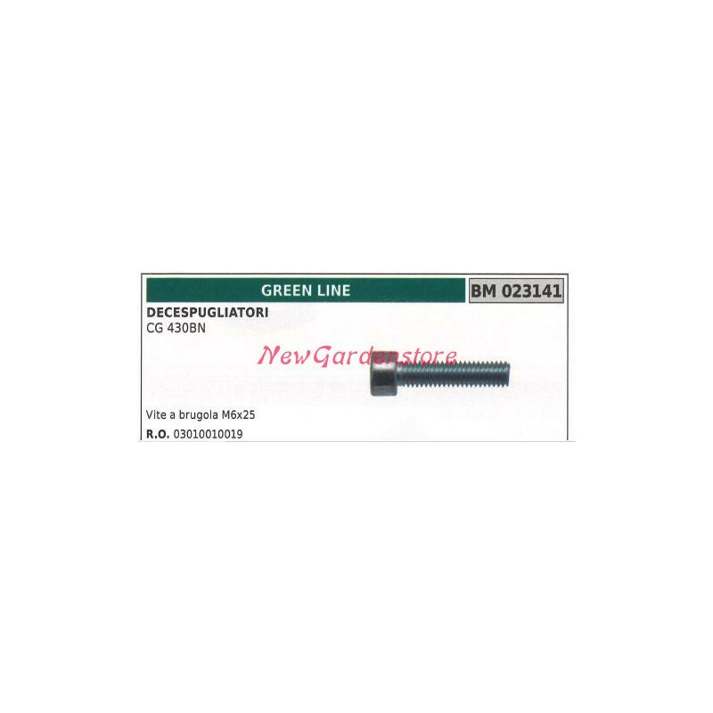 foto del prodotto vite a brugola m6x25 coppia conica greenline decespugliatore cg 430bn 023141