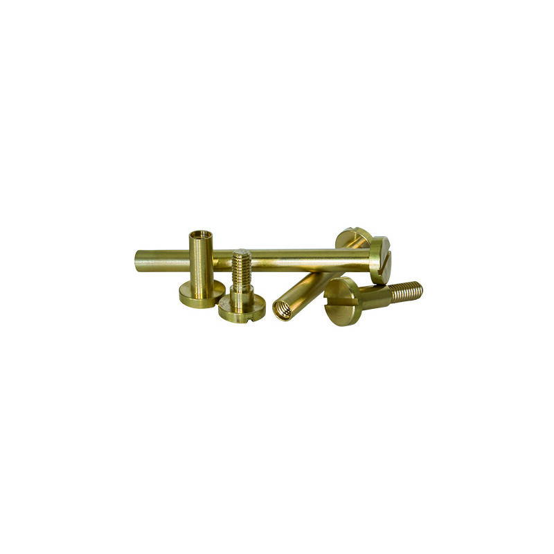 foto del prodotto vite a cannocchiale in ottone 6x25 mm. 100 pz