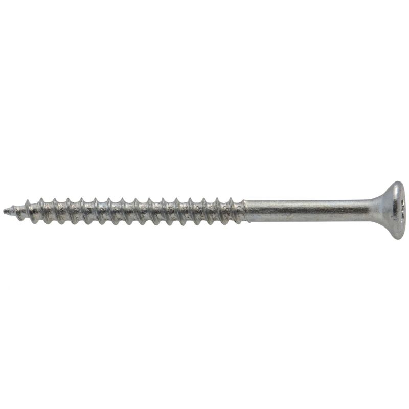 foto del prodotto vite a legno a testa svasata pz zincata viswood filetto totale6x70 mm x50 viti