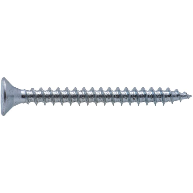 foto del prodotto vite a legno con testa svasata pz zincata viswood filettatura totale4,5x40 mm x33 viti 