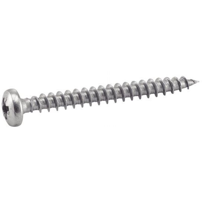 foto del prodotto vite a testa cilindrica per pannelli di truciolato acciaio inox a4 3x20 mm confezione da 200 pezzi