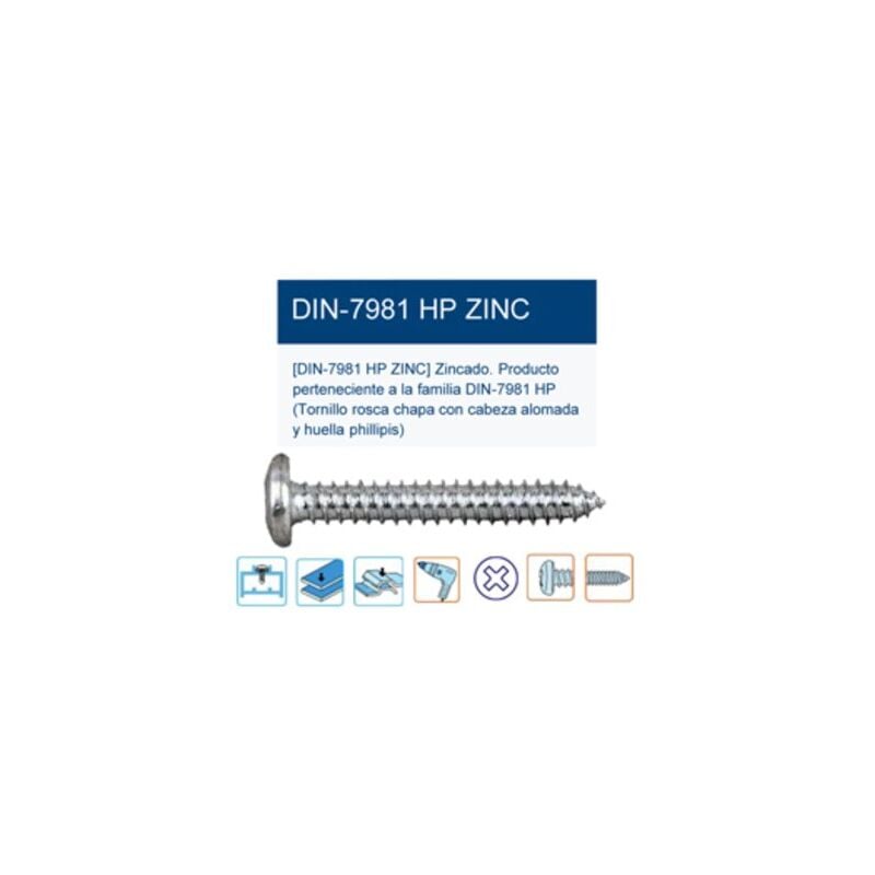 foto del prodotto vite a testa svasata din 7981hp ph12,9x164x5 8 t8129016