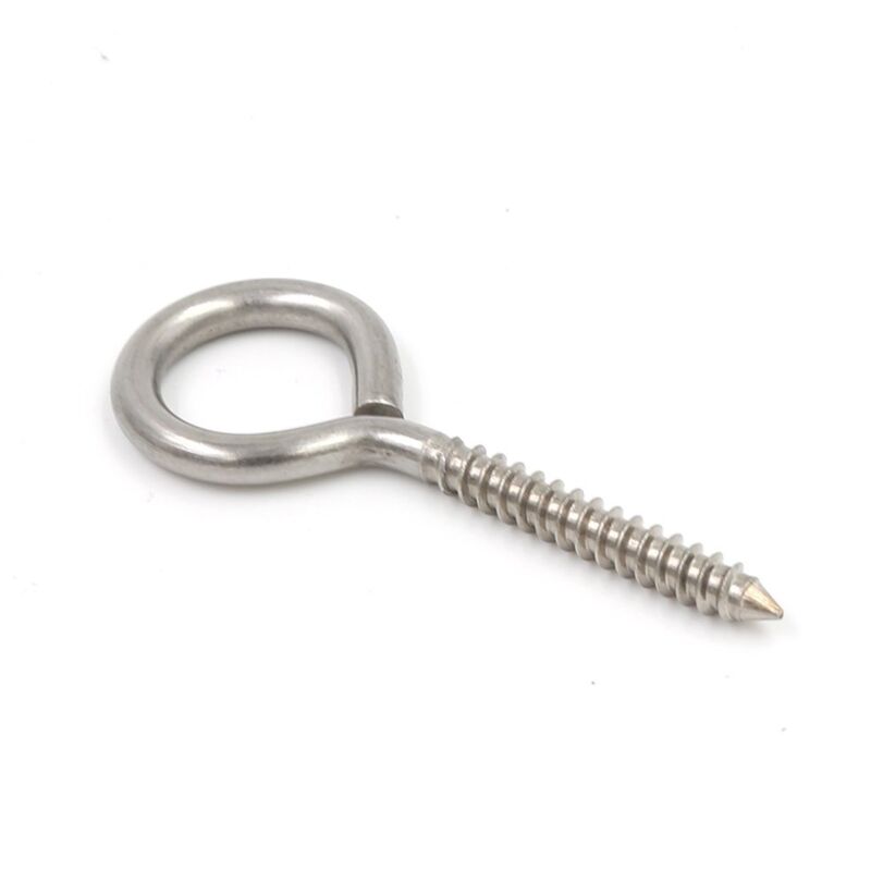 foto del prodotto vite ad anello in acciaio inossidabile m565 anello rotondo per fissaggio 10 pezzi 