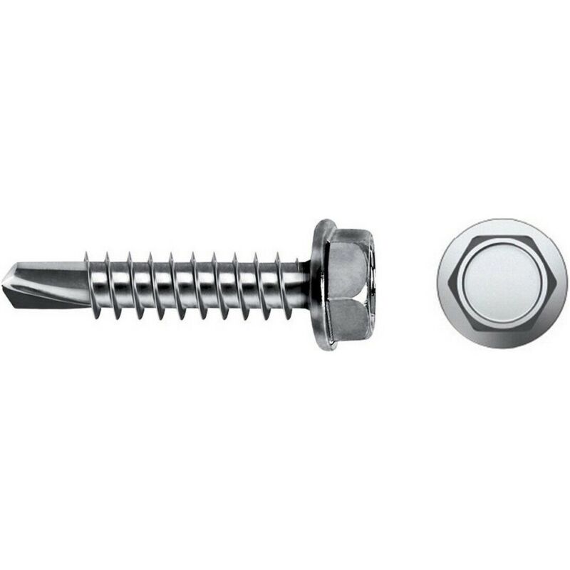 foto del prodotto vite autofilettante celo 6,3 x 63 mm vite per lamiera 100 unit zincato