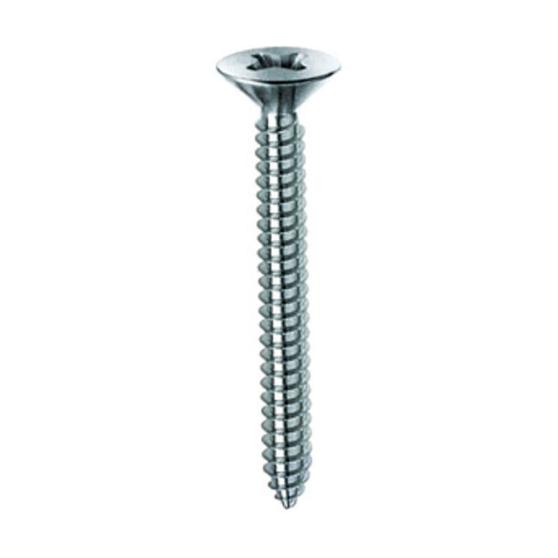 foto del prodotto vite autofilettante testa svasata piana 4,2x22mm zincata. prezzo per 100 pezzi.