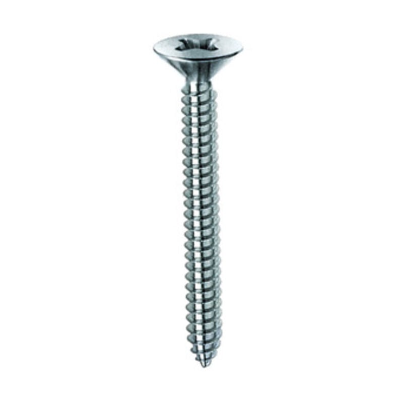foto del prodotto vite autofilettante testa svasata piana 4,8x32mm zincata. prezzo per 100 pezzi.