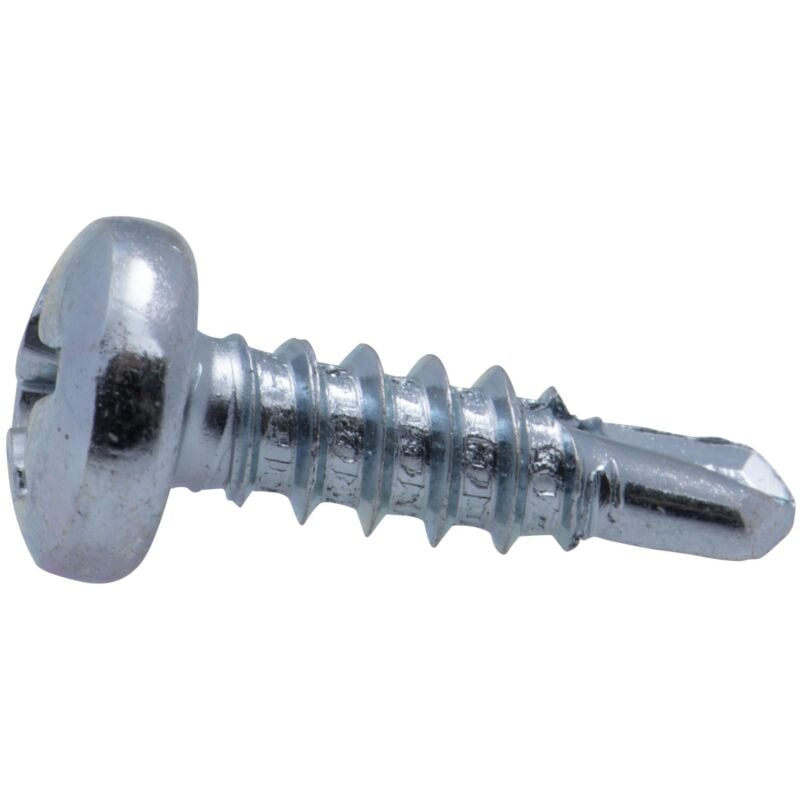 foto del prodotto vite autofilettante zincata a testa fresata ph4,2x25 mm confezione da 18 viti 