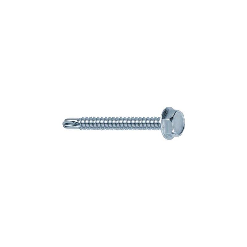 foto del prodotto vite autoperforante metallo drillex mustad tecc zinc bianca chromiting mm 5,5x19 cf pz 200 1 confezione