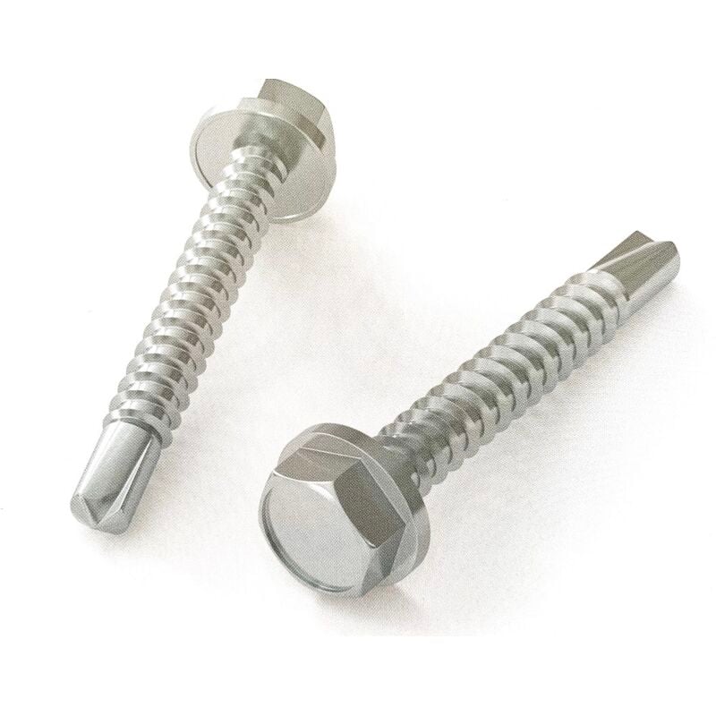 foto del prodotto vite autoperforante te 6,3x 70mm zincata 100 pz