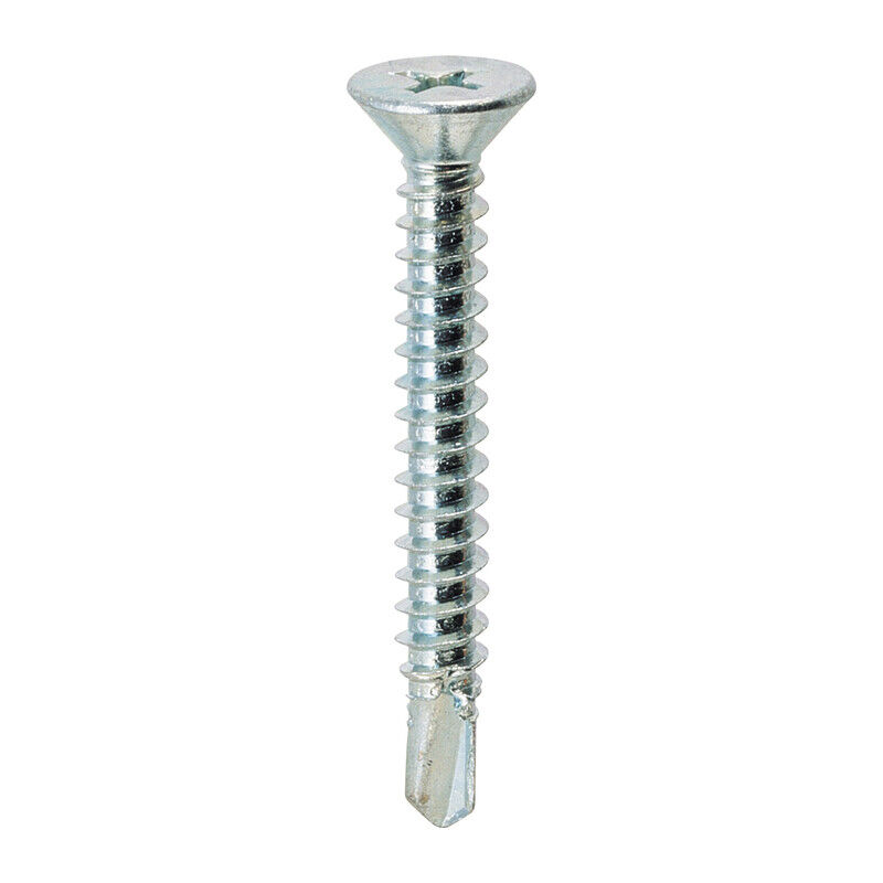 foto del prodotto vite autoperforante testa svasata piana 4,2x 50mm zincata. prezzo per 100 pezzi.