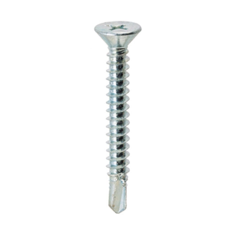 foto del prodotto vite autoperforante testa svasata piana 4,8x 60mm zincata. prezzo per 100 pezzi.