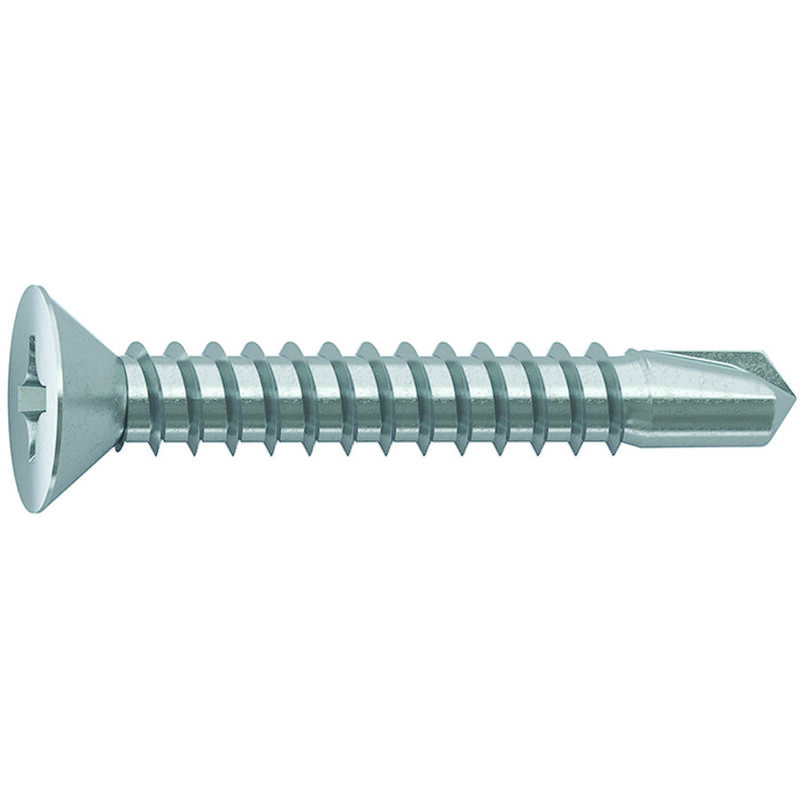 foto del prodotto vite autoperforante tsp cava ph in acciaio zincato bianco mm.3,9x38
