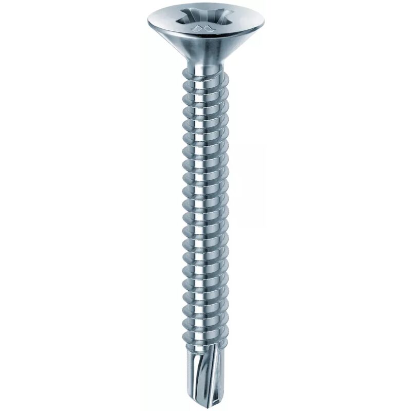 foto del prodotto vite autoperforante tsp croce zincata bianca d.3.5 x 16 mm