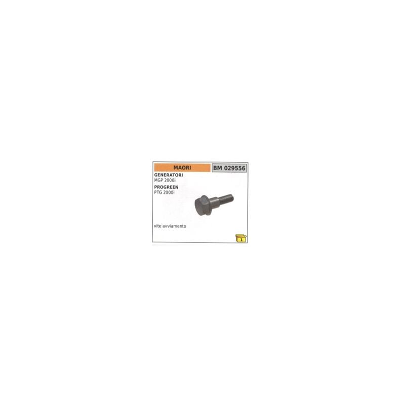 foto del prodotto vite avviamento maori generatore mgp 2000i progreen ptg 2000i codice 029556