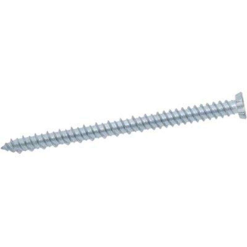 foto del prodotto vite calcestruzzo vf tsp friulsider cava tx30 zincata bianca mm 7,5x135 cf pz 100 1 confezione