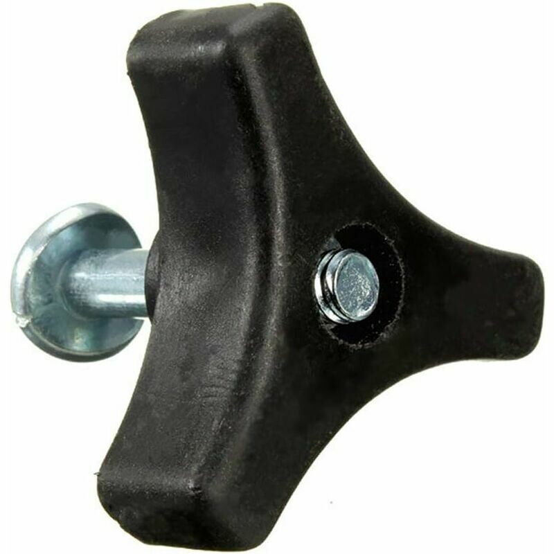 foto del prodotto vite dado bullone maniglia triangolo tosaerba attrezzo da giardino ricambi accessori per tosaerba macchina da taglio honda nero 