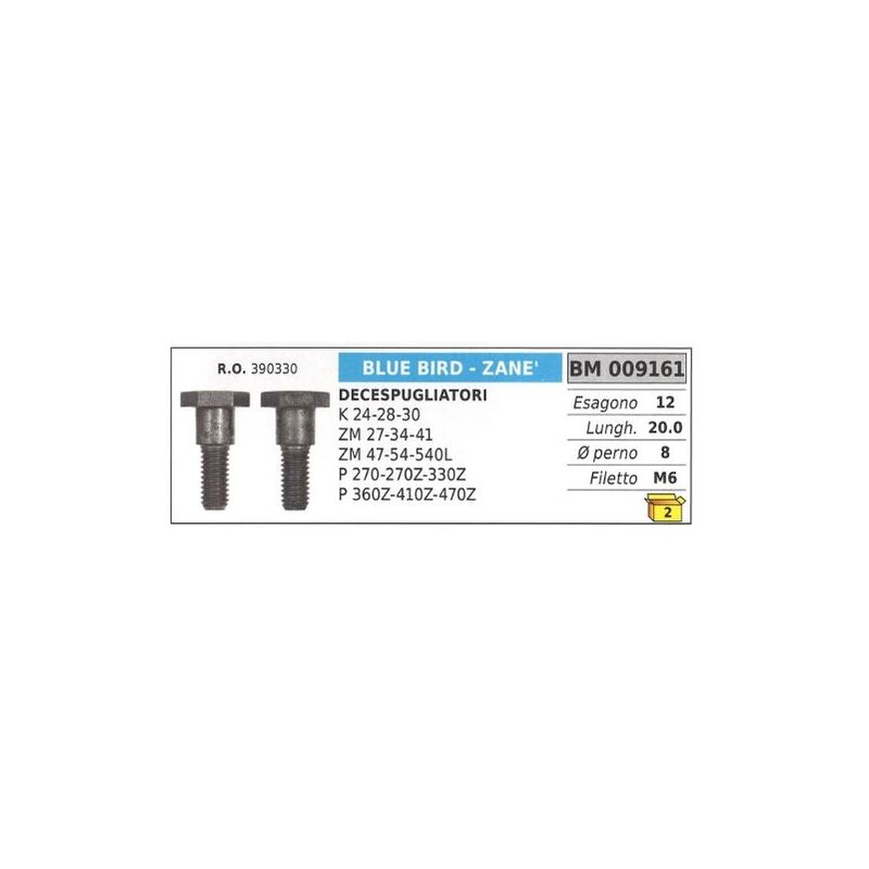 foto del prodotto vite frizione blue bird decespugliatore k 24 28 30 zm 27 34 41 47 54 540l 009161