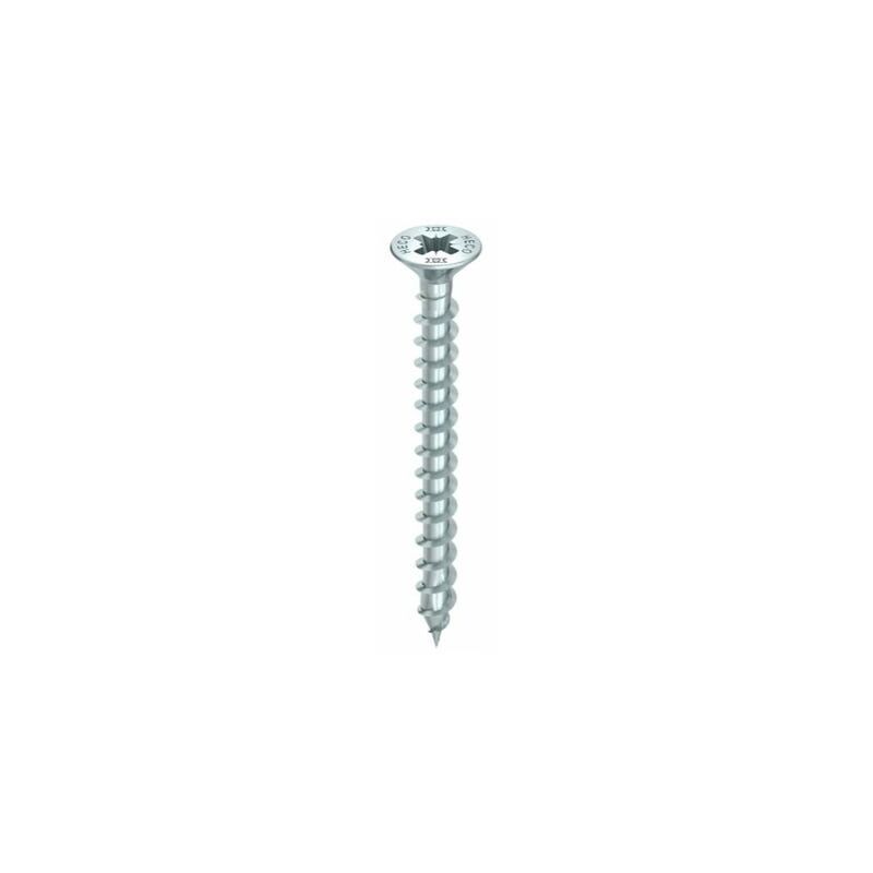 foto del prodotto vite heco topix plus 3,5x12mm testa svasata con tasche svasate filettatura totale pz2 confezione da 1000 60172