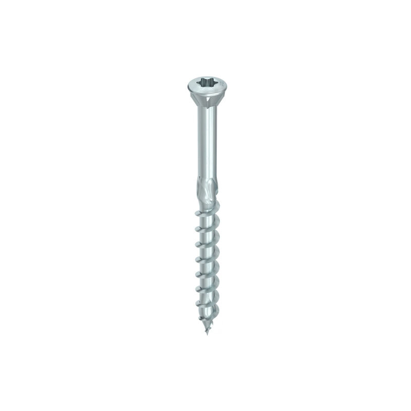 foto del prodotto vite heco topix plus per portachiavi 3,5x40mm testa svasata con nervature svasate filettatura parziale t10 confezione da 200 61645