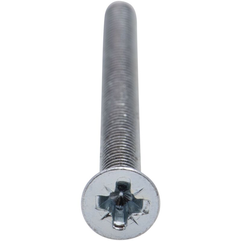 foto del prodotto vite metalliche zincate a testa fresata pz a croce viswood 6x40 mm lotto di 8 viti dado 