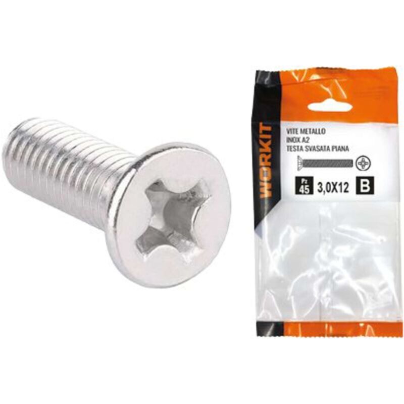 foto del prodotto vite metallo tsp inox a2 self workit cava ph filetto intero mm 5x25 cf pz 14 5 confezione