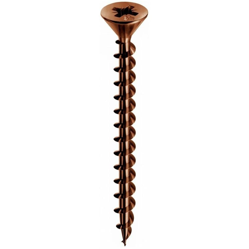 foto del prodotto vite panelvit tsp ferro bronzato filettatura totale mm.6x200