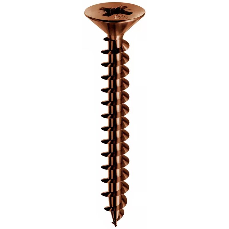 foto del prodotto vite per legno panelvit tsp bronzata d. 6x 70 mm