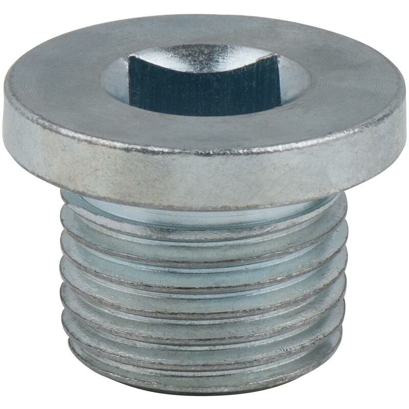 foto del prodotto vite scarico olio, quadra 8 mm, m16x1,5x13 mm, confezione da 10, 16 mm
