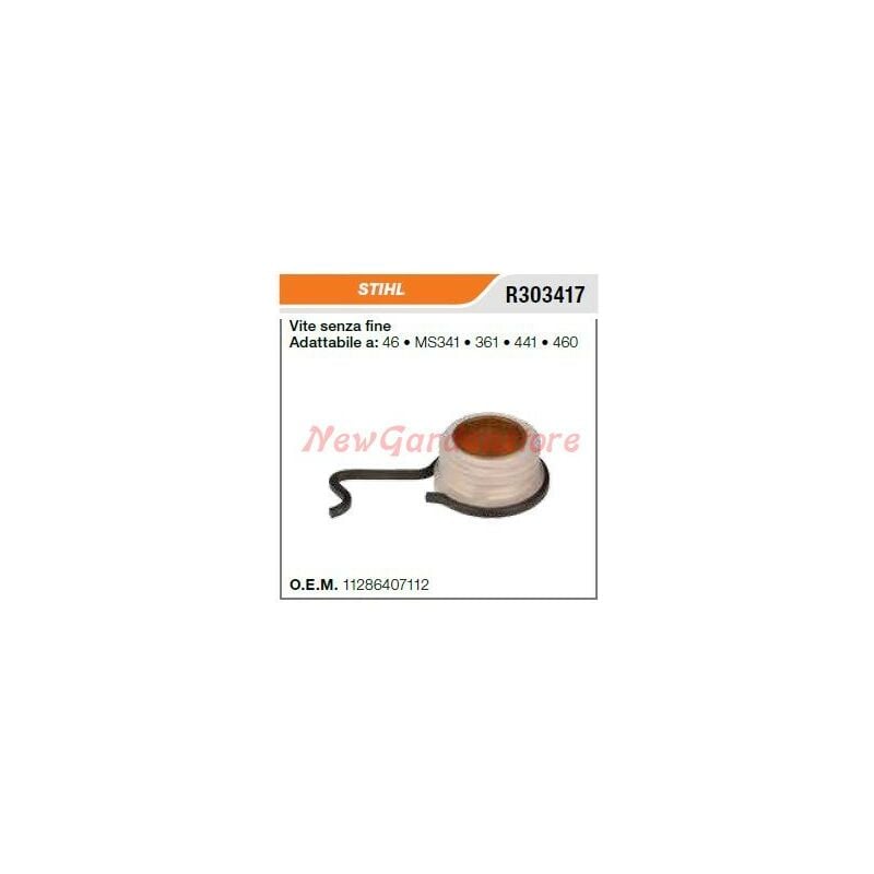 foto del prodotto vite senza fine pompa olio stihl motosega 46 ms341 361 441 460 r303417