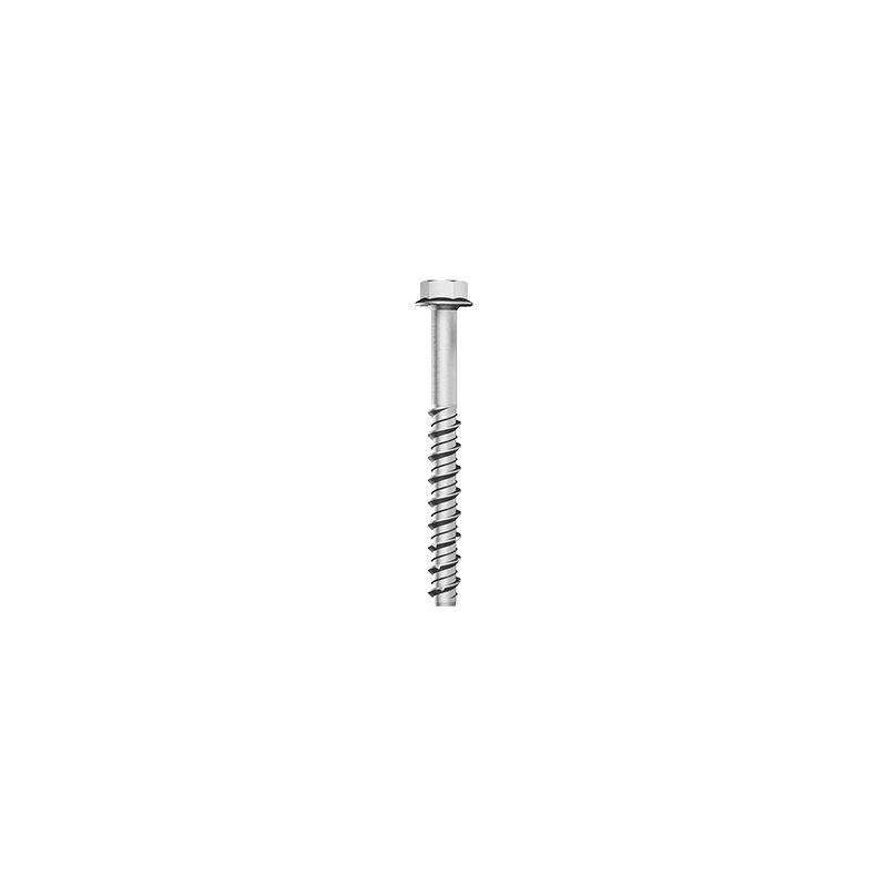 foto del prodotto vite testa esagonale con falsa rondella flangiata per calcestruzzo 8x140 mm