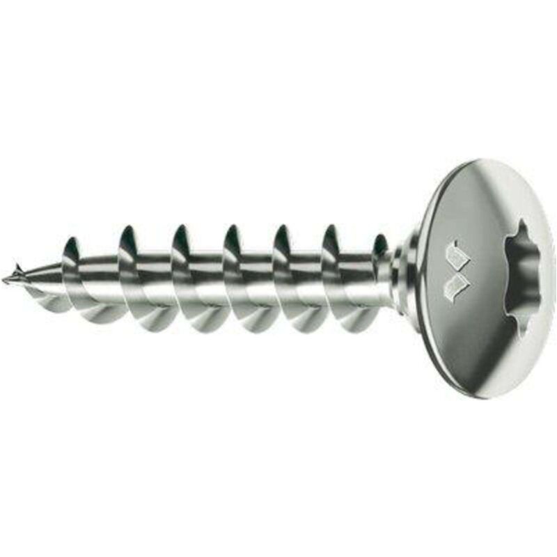 foto del prodotto vite truciolare fc panelvit tx chrom mustad cava tx filetto intero mm 6,0x80 cf pz 100 1 confezione