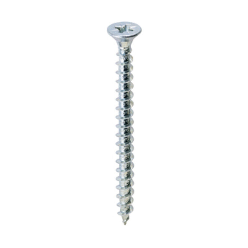 foto del prodotto vite truciolare testa svasata piana 3,5x60mm zincata. prezzo per 100 pezzi.