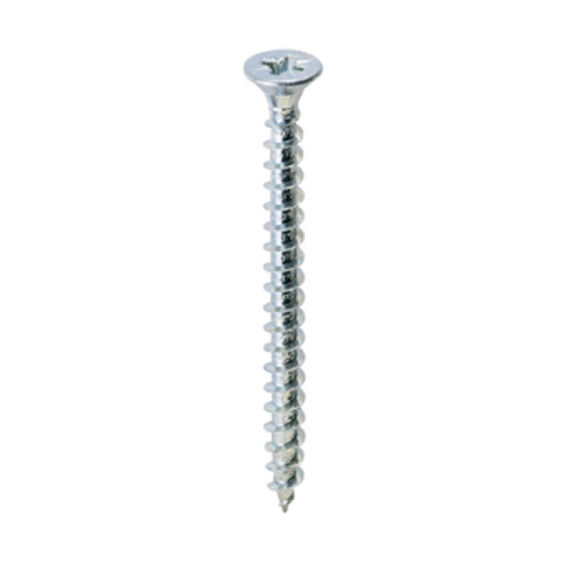 foto del prodotto vite truciolare testa svasata piana 4,5x40mm zincata. prezzo per 100 pezzi.