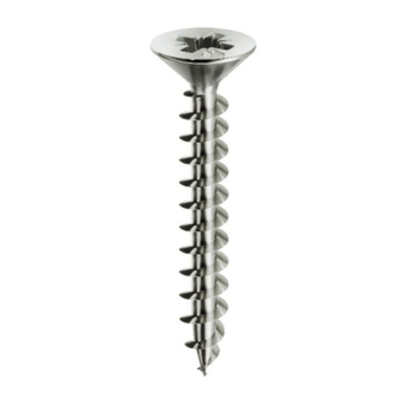 foto del prodotto vite truciolare testa svasata piana 4 x 35mm chromiting panelvit. prezzo per 100 pezzi.