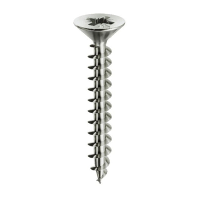 foto del prodotto vite truciolare testa svasata piana 4 x 40mm chromiting panelvit. prezzo per 100 pezzi.