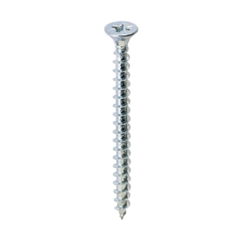 foto del prodotto vite truciolare testa svasata piana 4 x50mm zincata. prezzo per 100 pezzi.