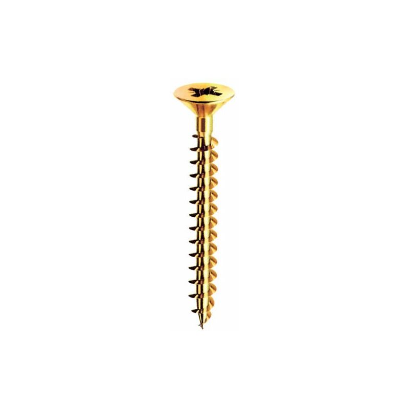 foto del prodotto vite truciolare tsp 3,5x 40mm ottonata panelvit 5 ce