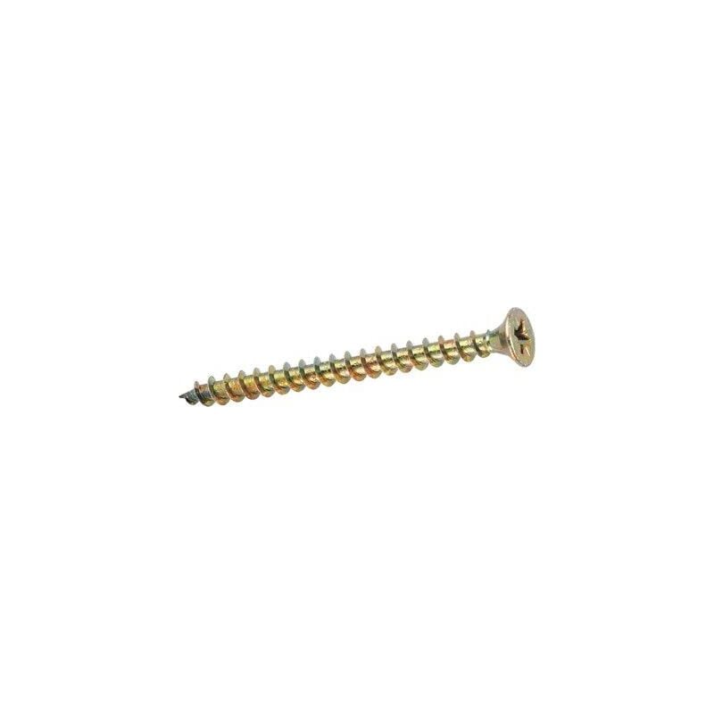foto del prodotto vite truciolare tsp zincata gialla ambrovit cava pz filetto intero mm 4,5x35 cf pz 200