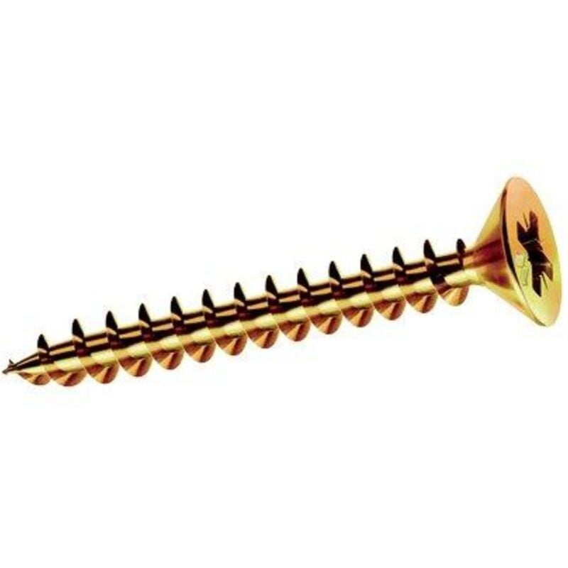 immagine 0 del prodotto vite truciolare tsp zincata gialla panelvit mustad cava pz filetto intero mm 2,5x25 cf pz 500 1 confezione