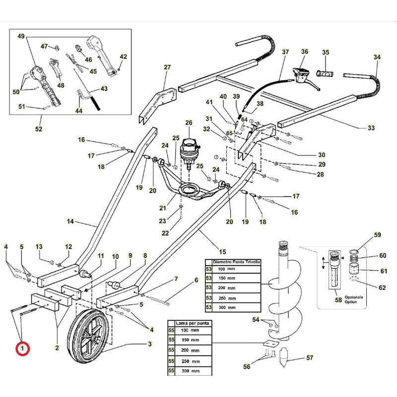 foto del prodotto vite zavorre originale active trivella modelli t152 020853