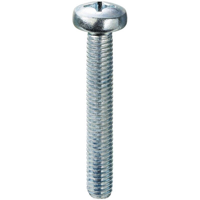 foto del prodotto viti a metallo testa cilindrica 6x 45 zincato. prezzo per 1 pezzo.