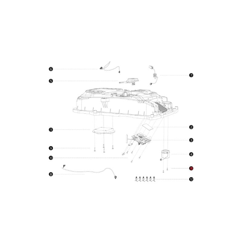 foto del prodotto viti autofilettanti robot navimow i108e originale bluebird ab12.02.00.0165